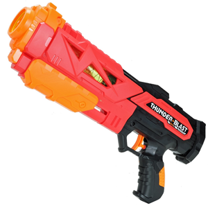 تفنگ اسباب بازی دوکاره آب پاش و شلیک توپ BATTLE Thunder Blast 2 In 1_تفنگ اسباب بازی